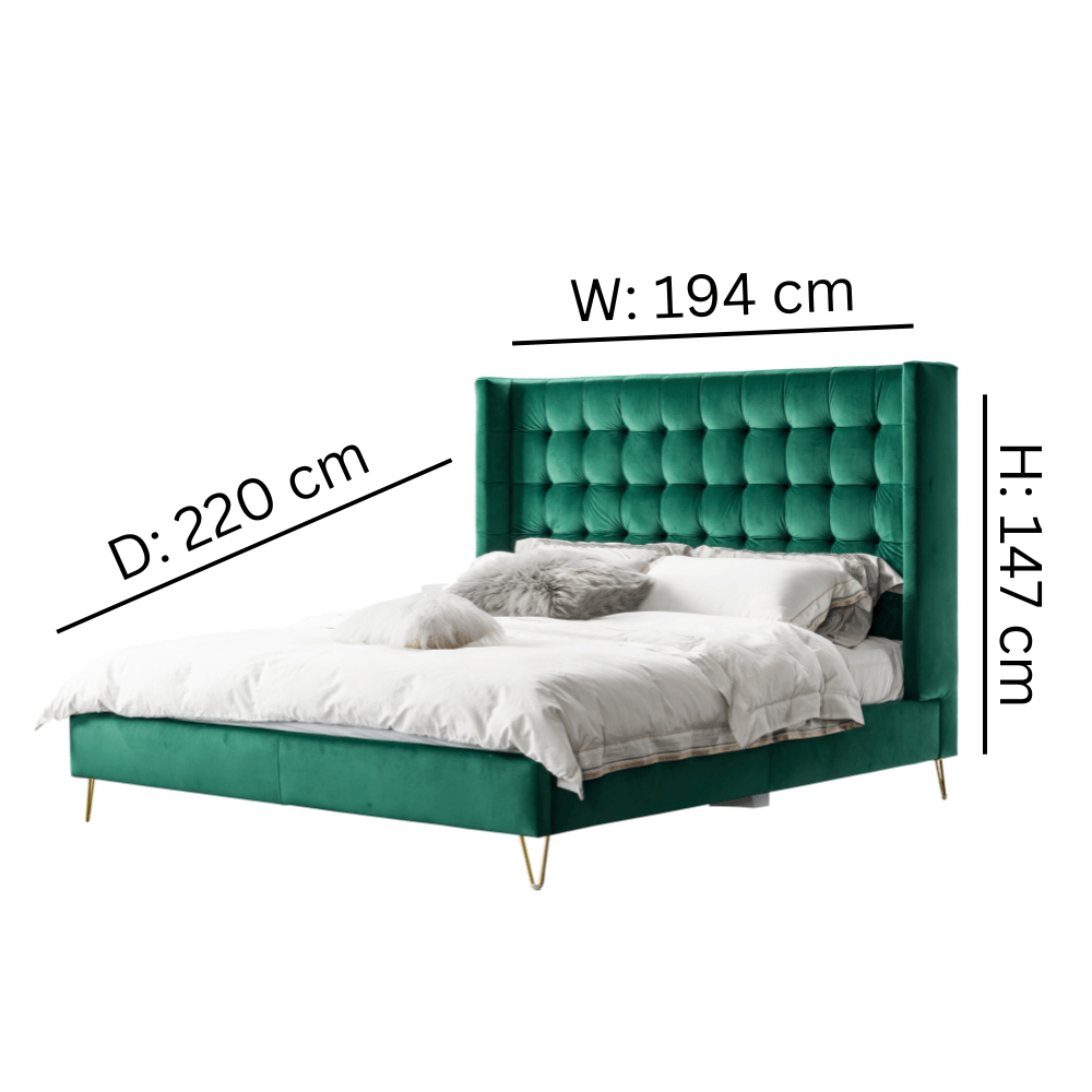 Royal Green Bed Beds| Roots Furniture