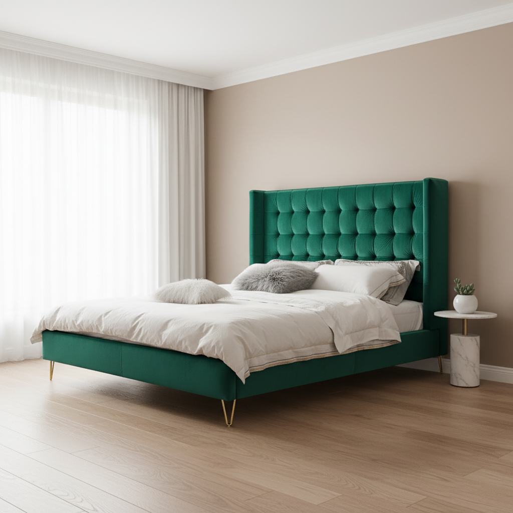 Royal Green Bed Beds| Roots Furniture