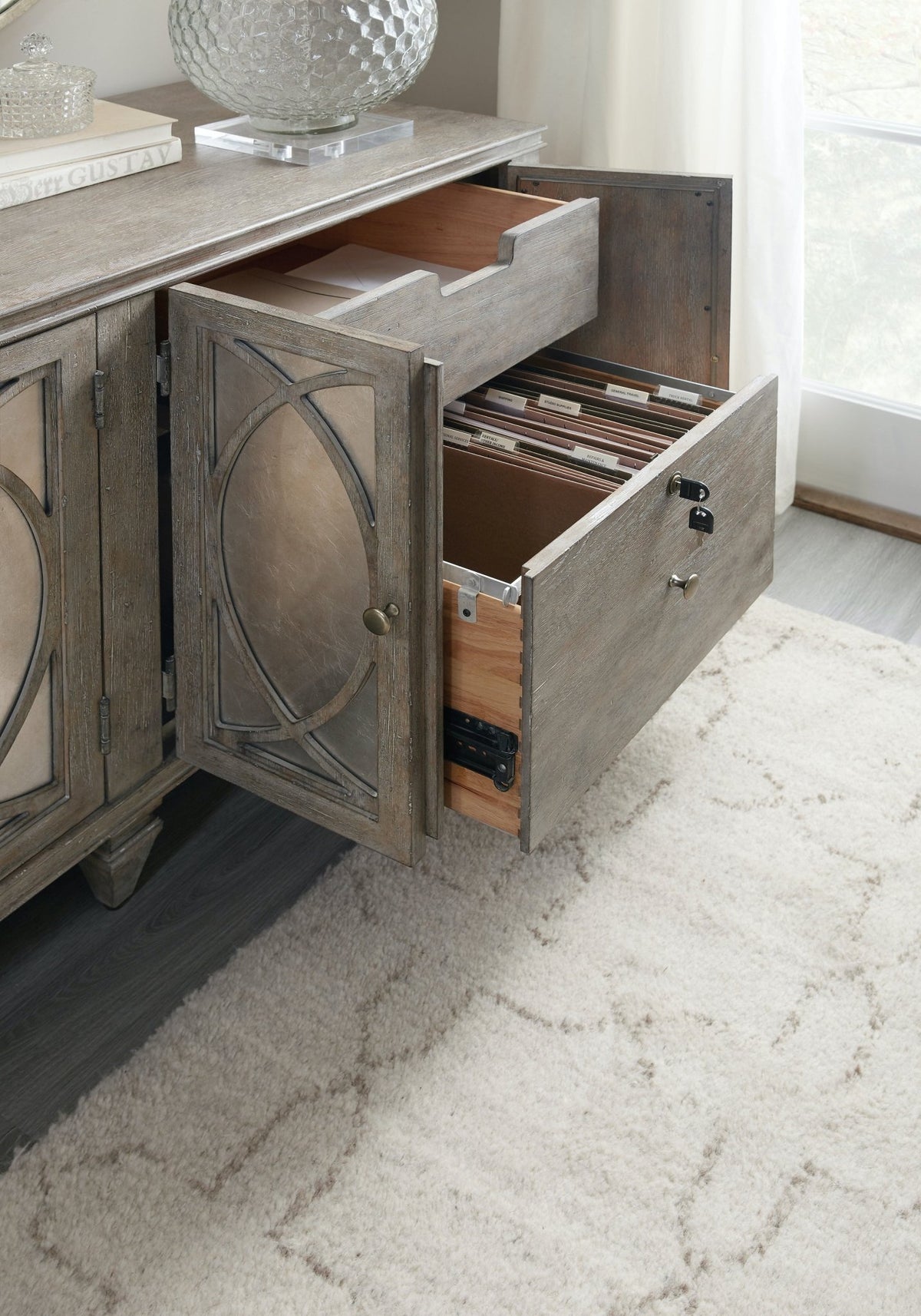 Rustic Glam Credenza Consoles & Sideboards| Hooker
