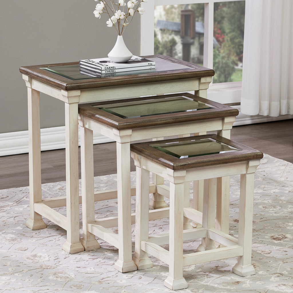 S/3 Nesting Tables Accent & End Tables| Crestview