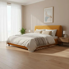 Samara King Bed Mustard