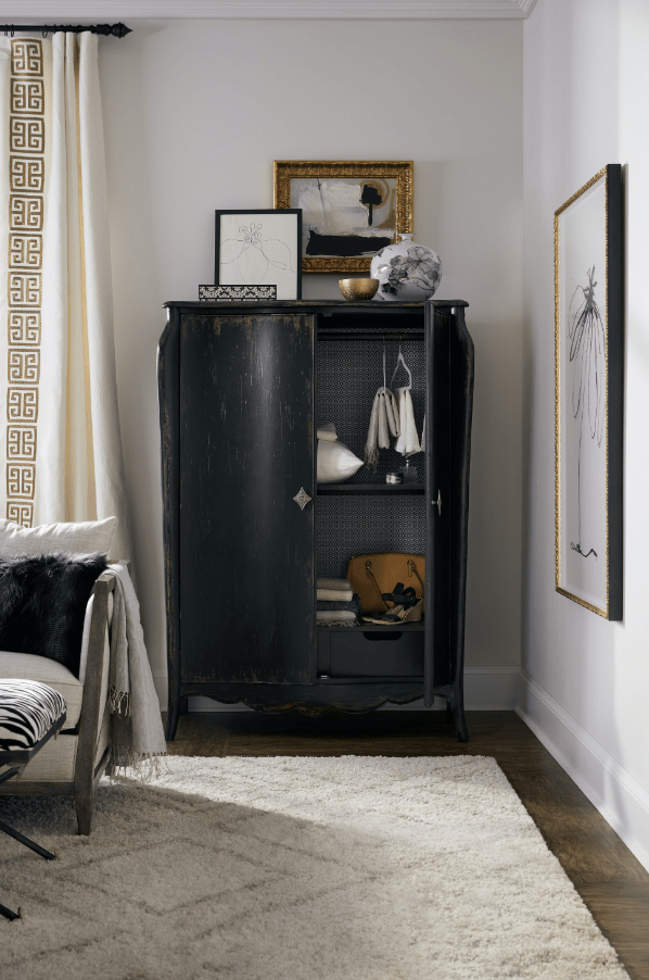 Sanctuary Armoire En Noir Cabinets & Chests| Hooker