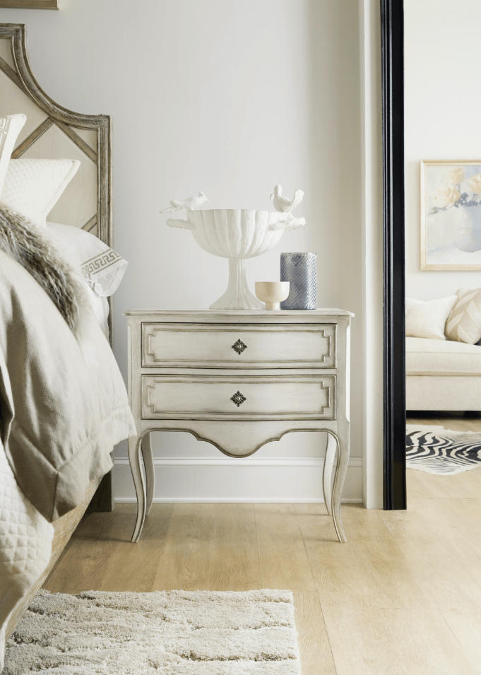 Sanctuary Coco En Blanc Nightstand Nightstands| Hooker