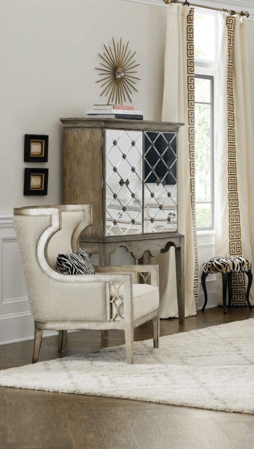 Sanctuary Debutant Wing Chair Chairs| Hooker