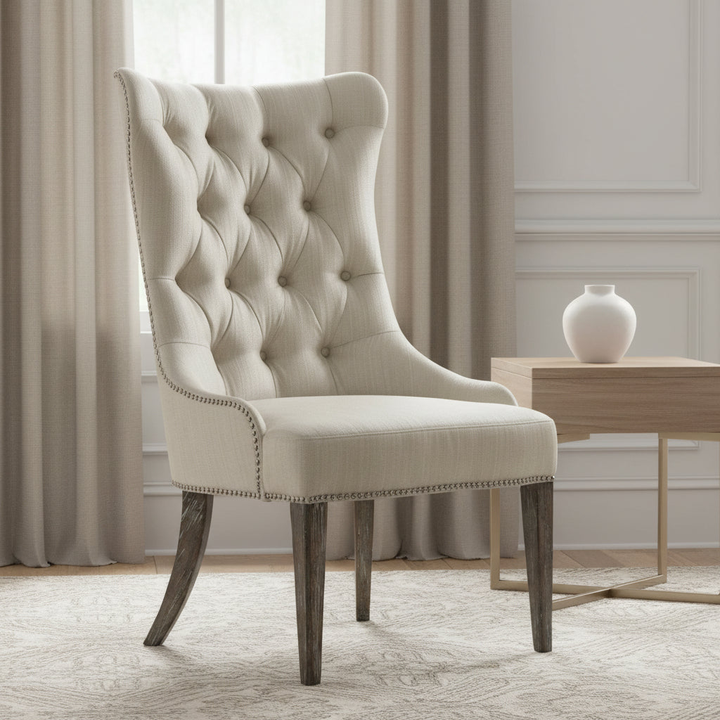 Sanctuary Hostesse Upholstered Chair - 2 per carton/price ea Chairs| Hooker
