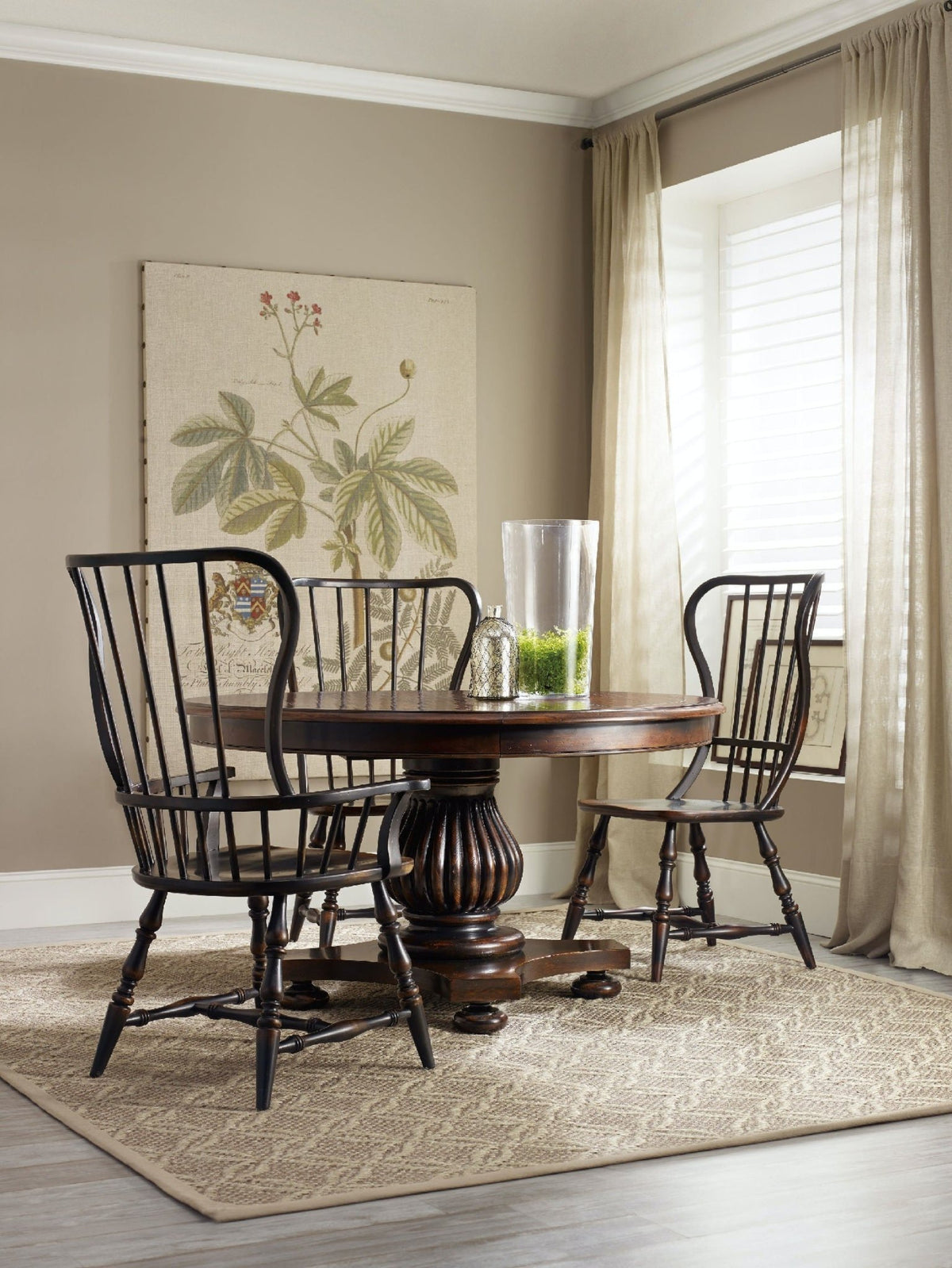 Sanctuary Spindle Arm Chair - 2 per carton/price ea Chairs| Hooker