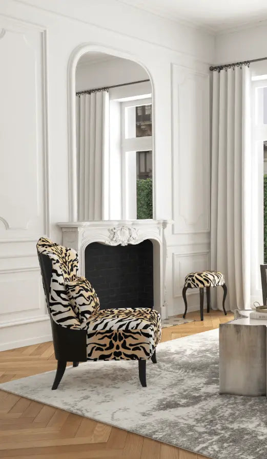 Sanctuary Tigre Ottoman Ottomans| Hooker