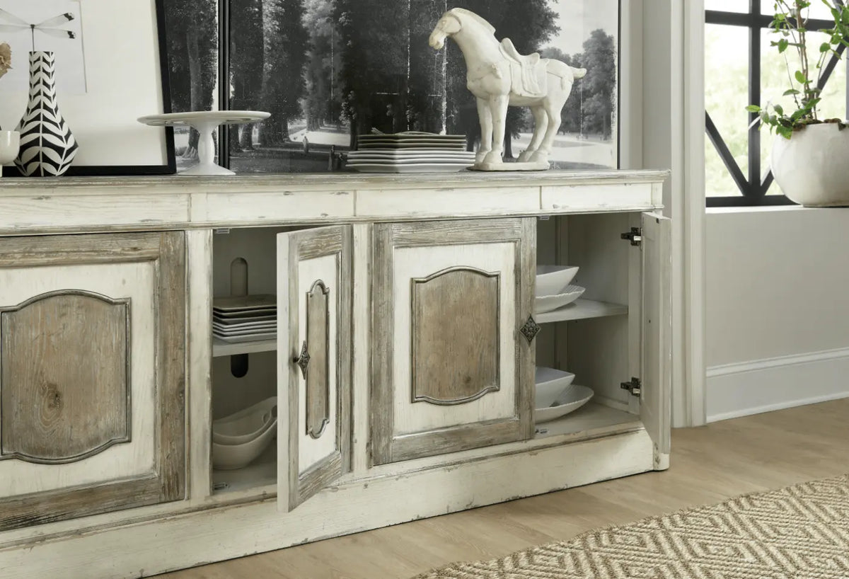 Sanctuary Tres Grand Buffet Cabinets & Chests| Hooker