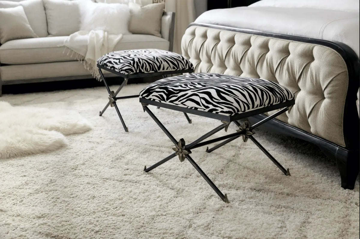 Sanctuary Zebre Bed Bench Benches| Hooker