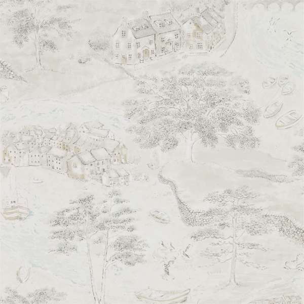 Sea Houses Wallpaper| Sanderson Group