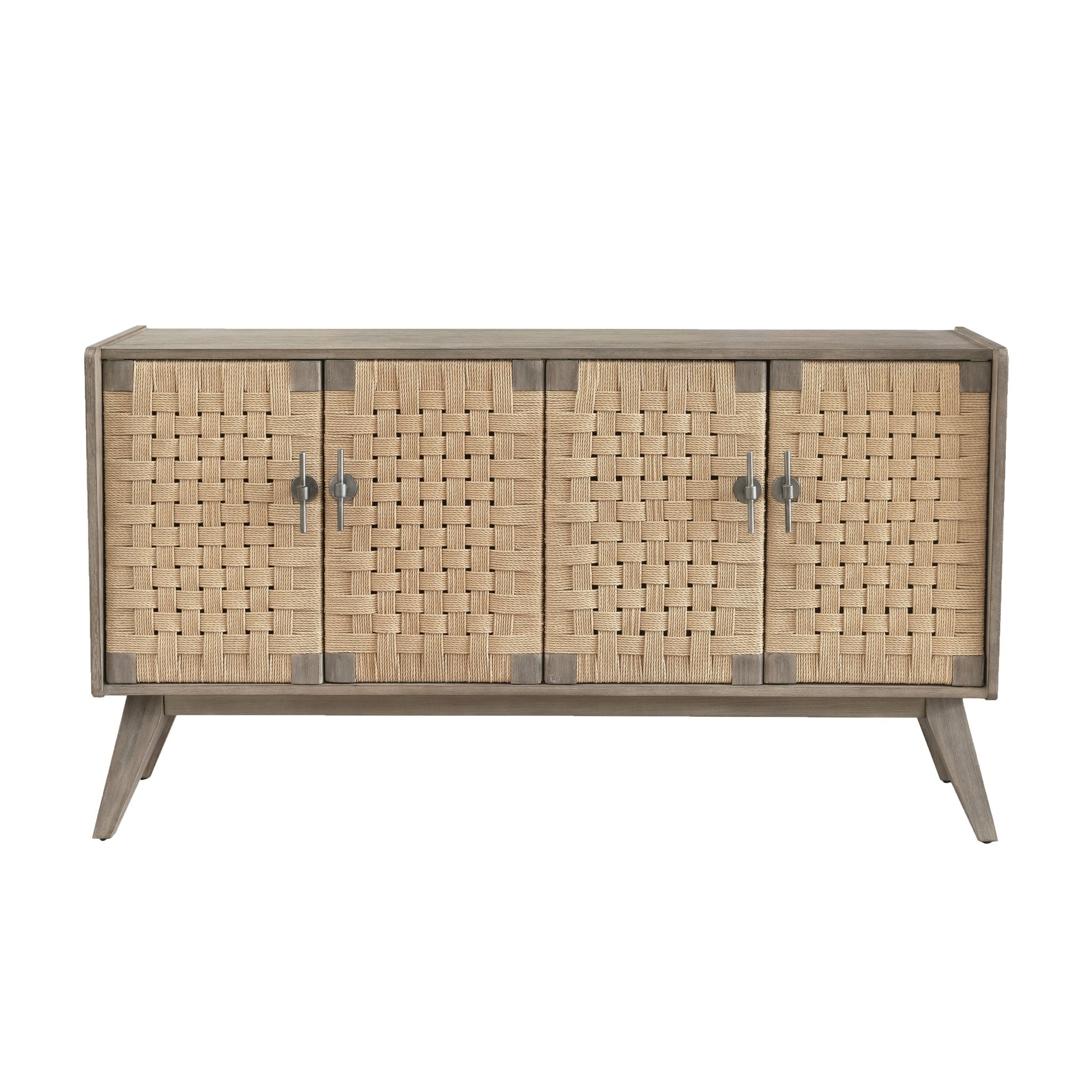 Seagrass Four Door Console Consoles & Sideboards| Hooker