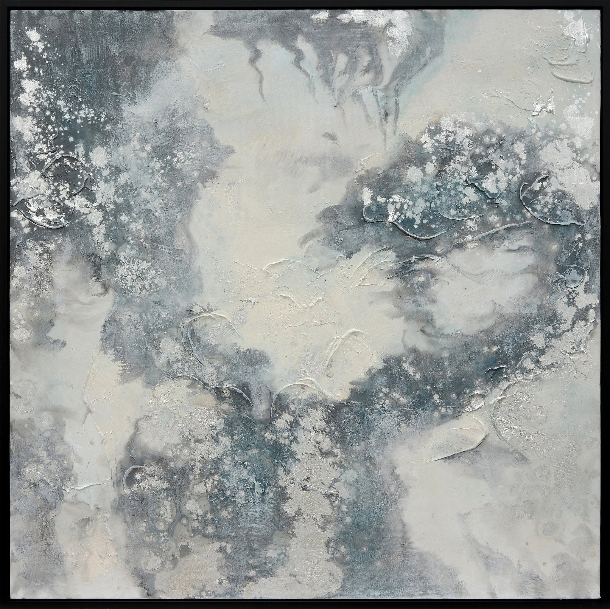 Seal Gray Handmade Oil Painting Wall Art| Crestview