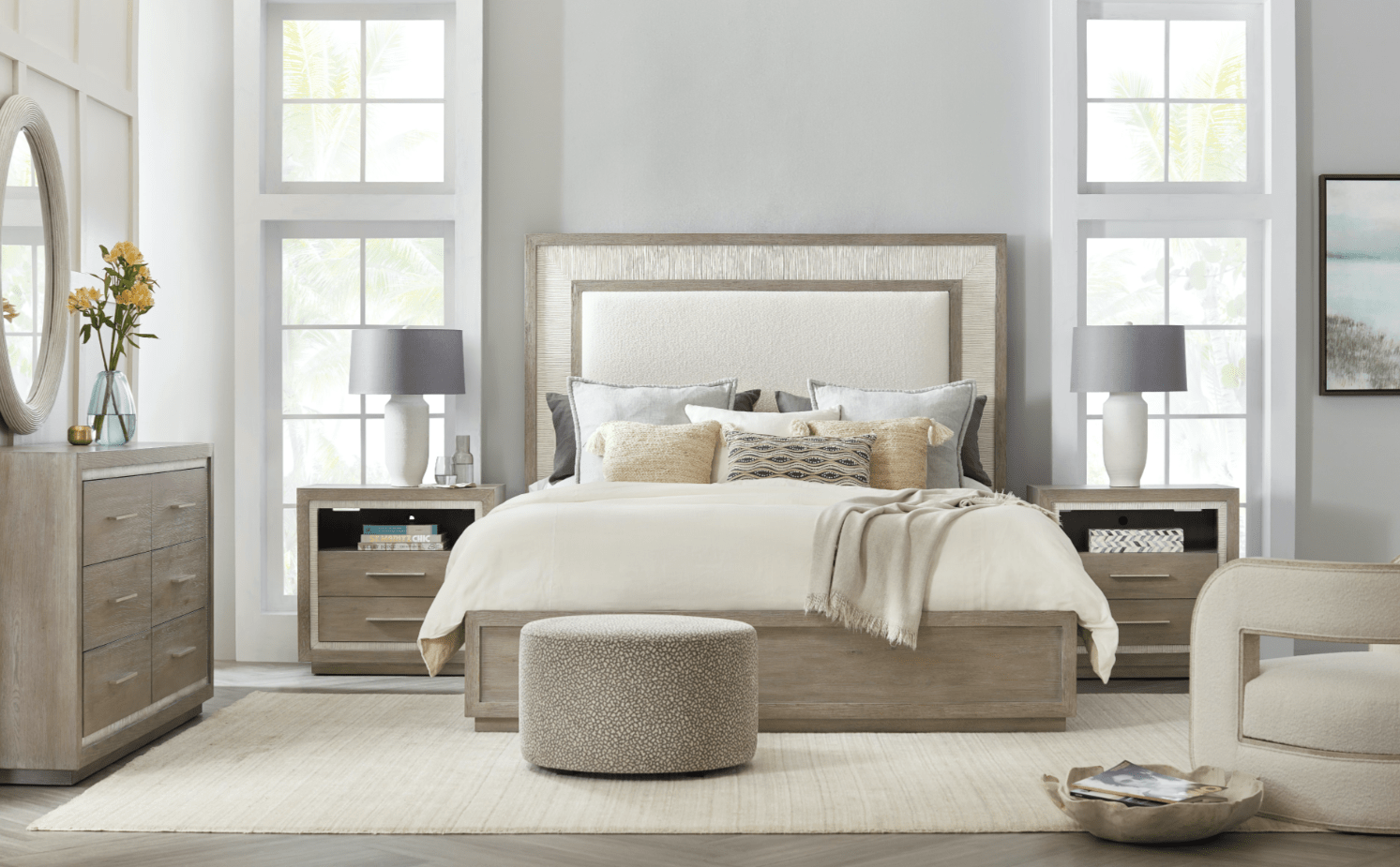 Serenity Balboa Two Drawer Nightstand Nightstands| Hooker