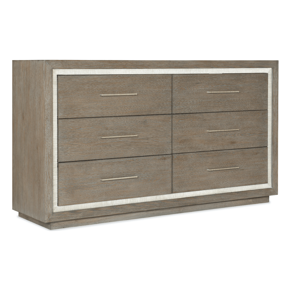 Serenity Mainstay Six Drawer Dresser Dressers| Hooker