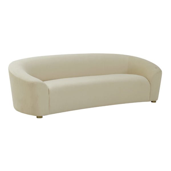 Serenity Oat Velvet Sofa Sofas & Loveseats| TOV