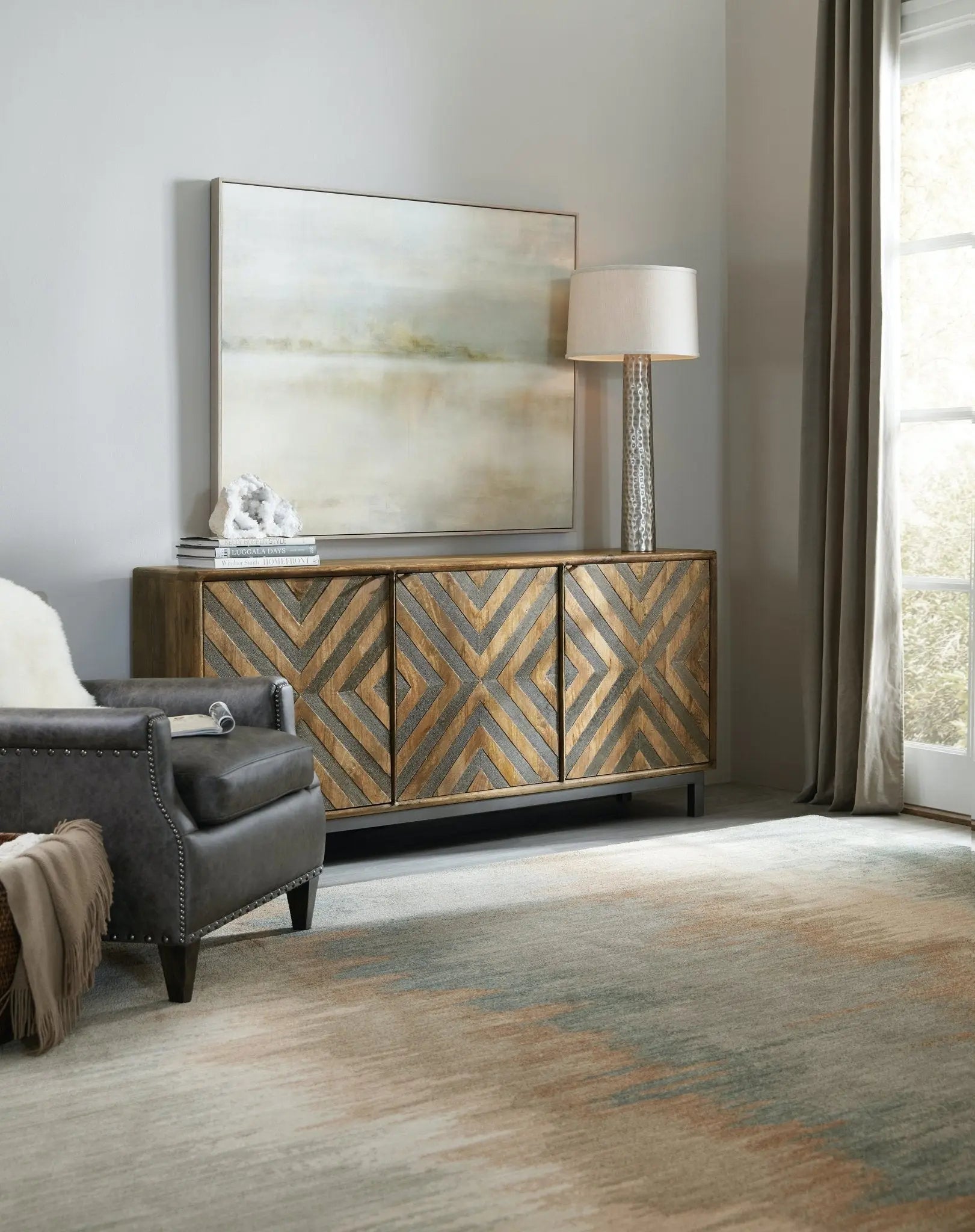 Serramonte 69in Entertainment/Accent Console Consoles & Sideboards| Hooker