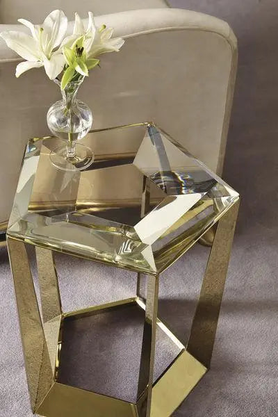 Signature Debut - The Gem Side Accent & End Tables| Caracole