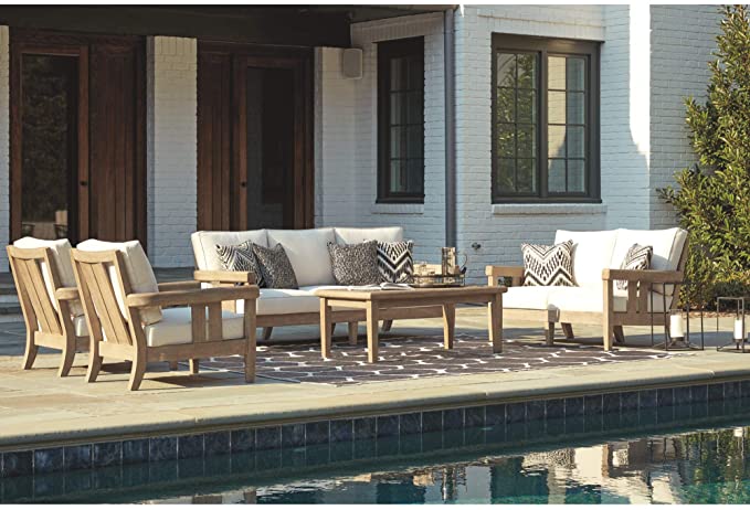 Sofa with Cushion Outdoor Loveseats & Sofas| Ashley Homestore
