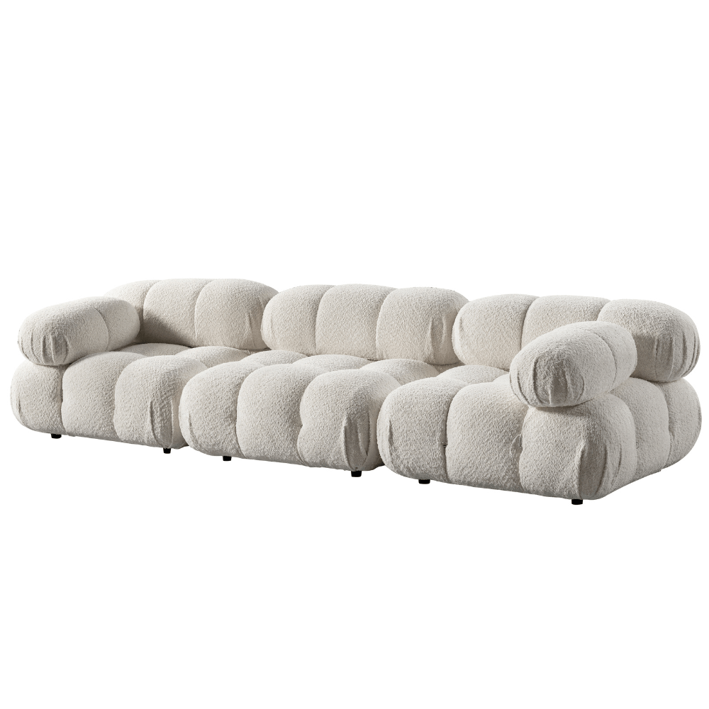 Soft Horizon Cream Sectional Sofa Set Sectionals| Roots Furniture