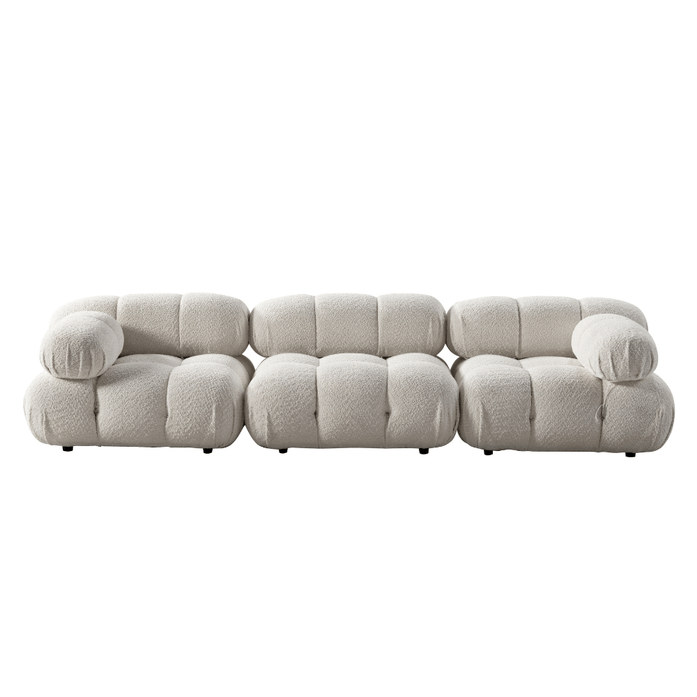 Soft Horizon Cream Sectional Sofa Set Sectionals| Roots Furniture
