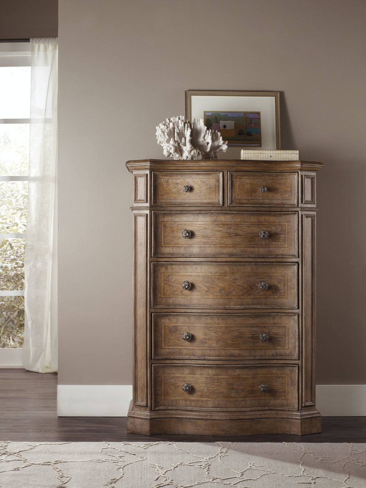 Solana Six-Drawer Chest Cabinets & Chests| Hooker