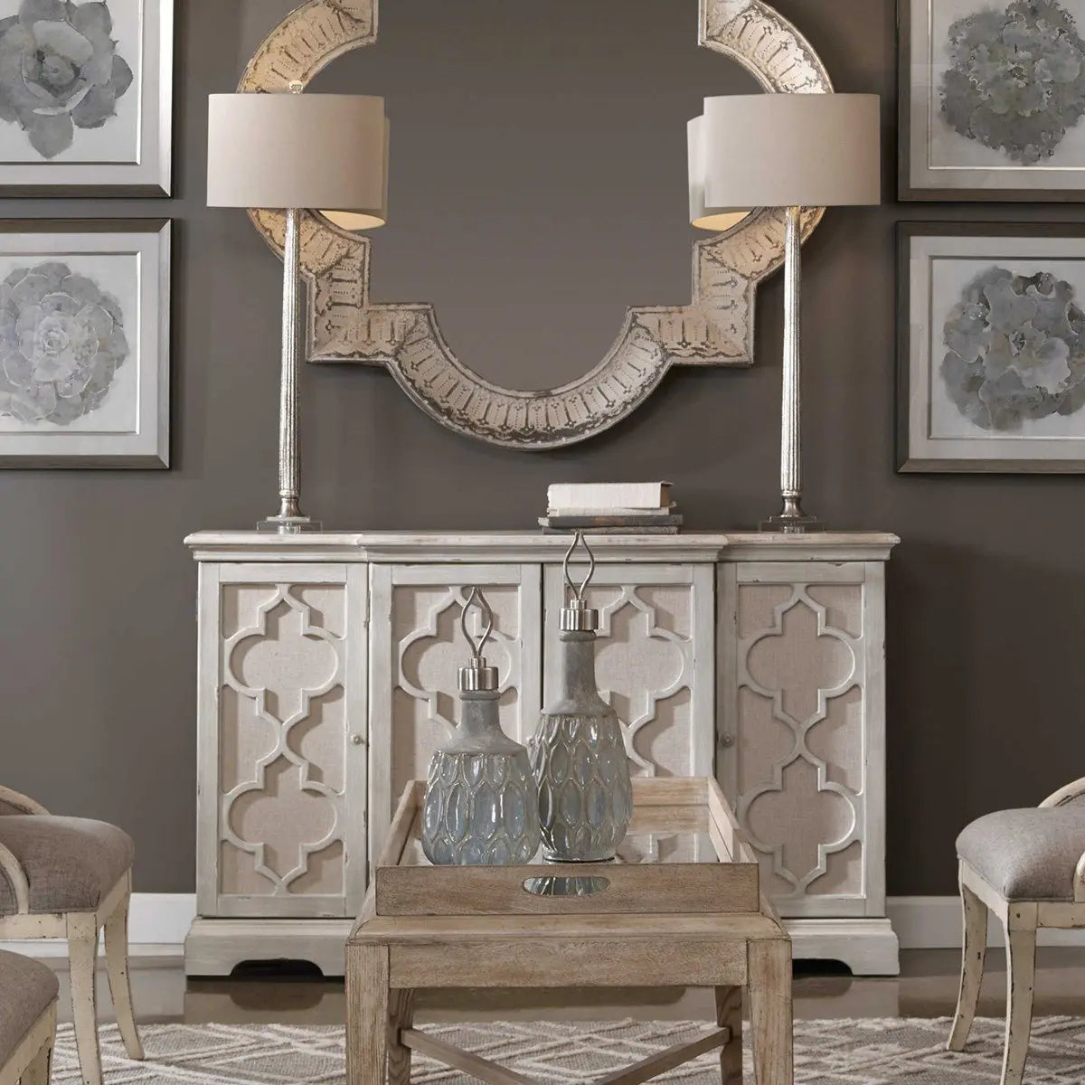 Sophie 4 Door Cabinet Cabinets & Chests| Uttermost