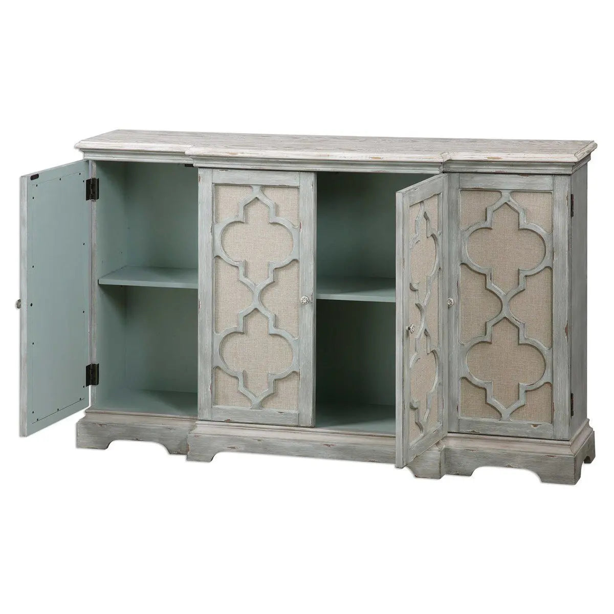 Sophie 4 Door Cabinet Cabinets & Chests| Uttermost