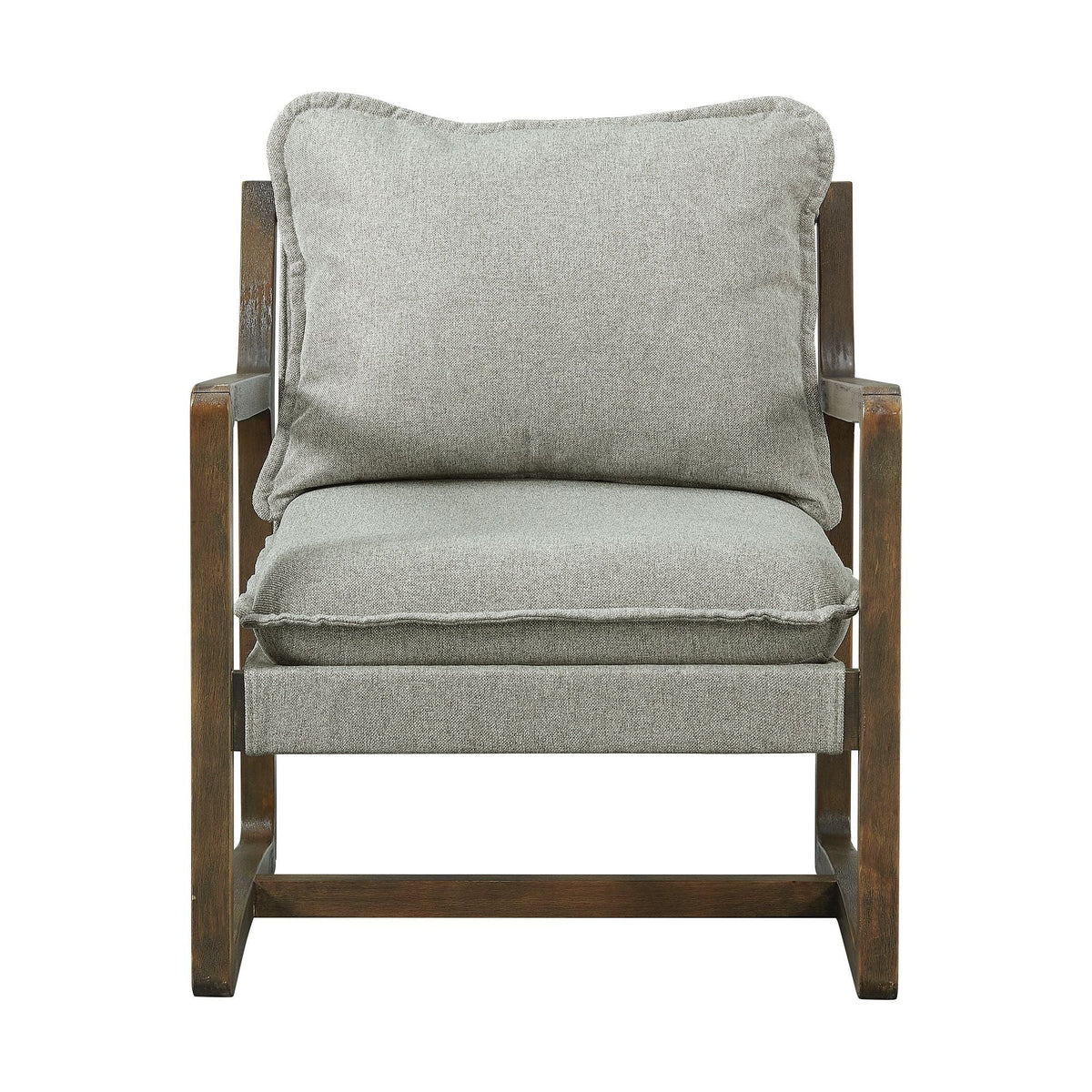 Spitfire Wood Trim Chair In Mekinney Charcoal Chairs| Roots Furniture