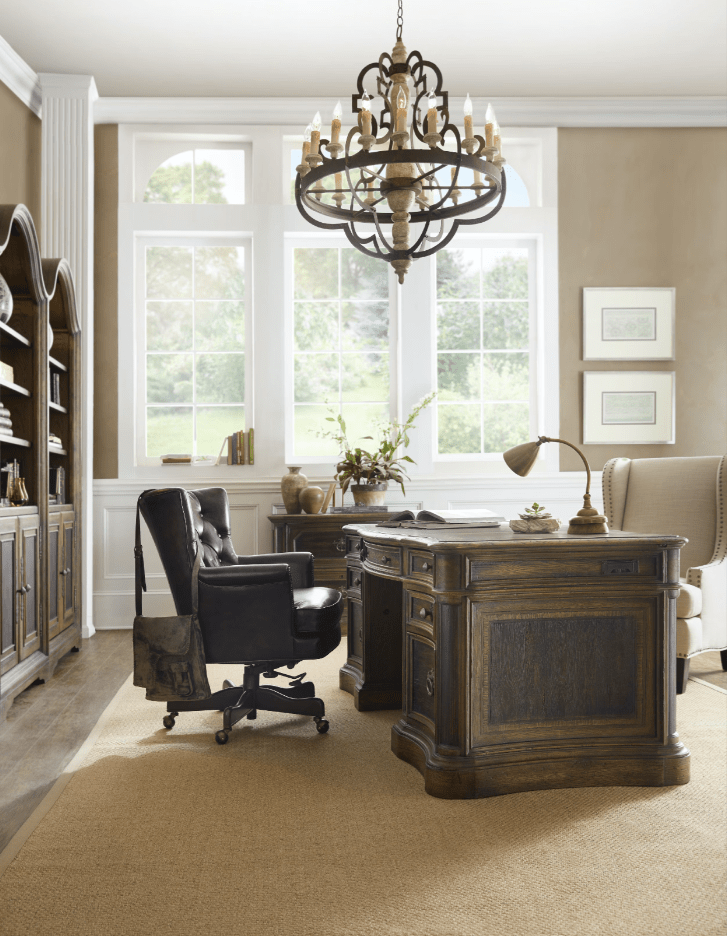 St. Hedwig Executive Desk Office Desks| Hooker
