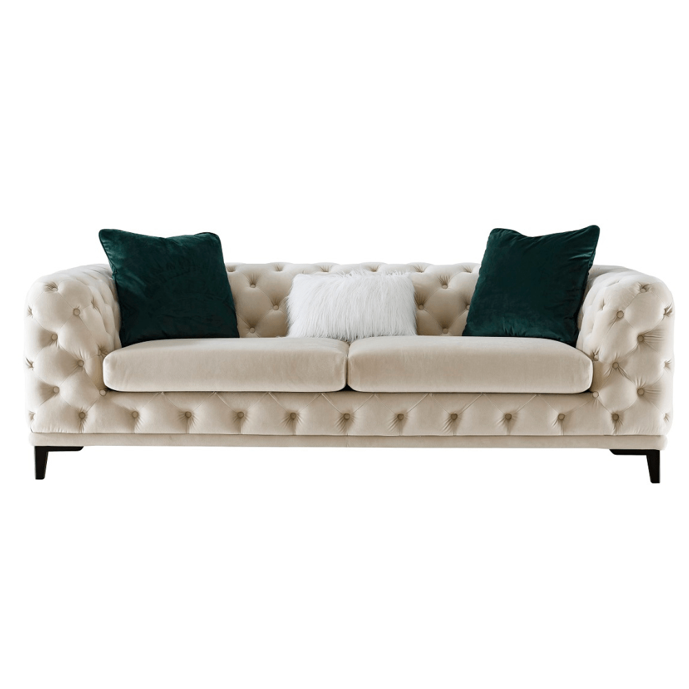Statement Tuft Off-White Sofa (231cm) Sofas & Loveseats| Roots Furniture