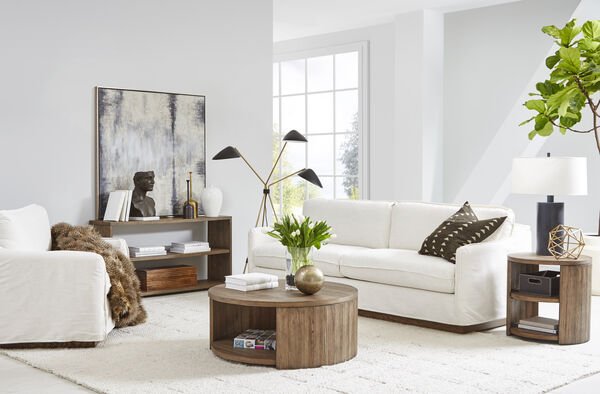 Stockyard - Round End Table Accent & End Tables| A.R.T. Furniture