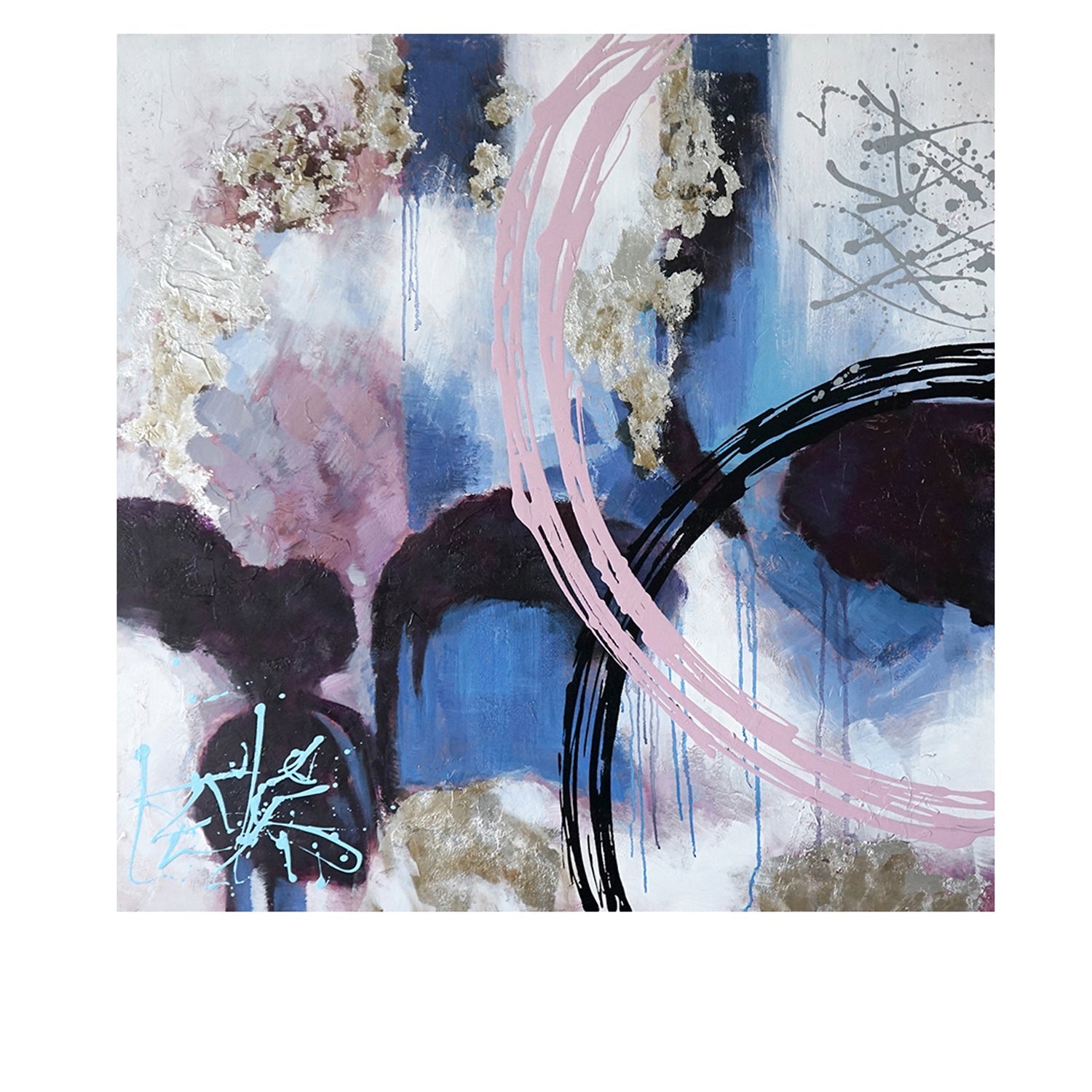 Street Abstract Handmade Wall Painting Canvas Wall Art| Crestview