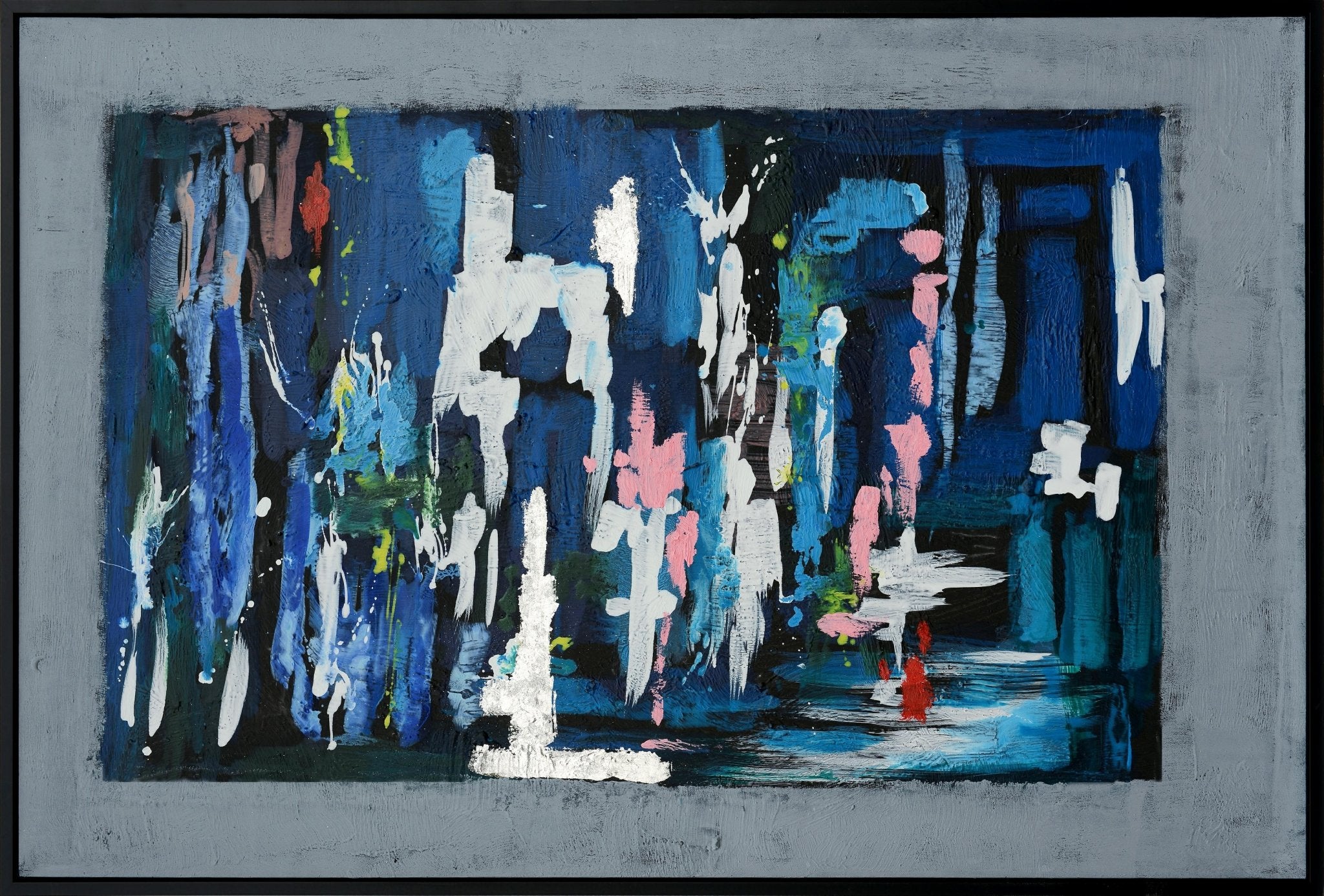 Subway Handmade Oil Painting Wall Art| Crestview