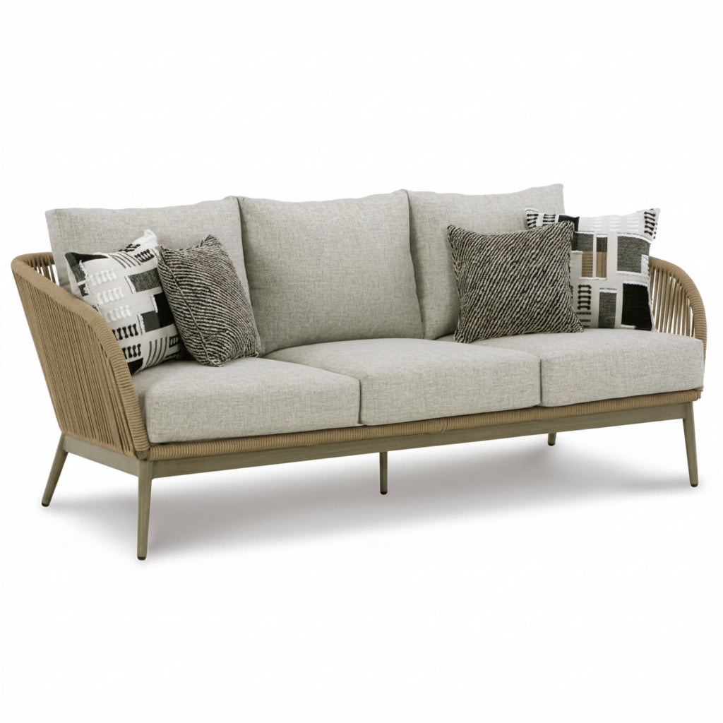 Swiss Valley Outdoor Sofa with Cushion Outdoor Loveseats & Sofas| Ashley Homestore