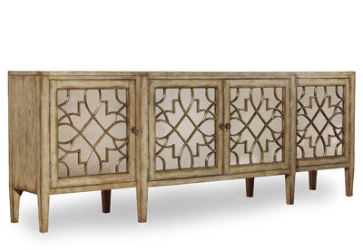 Four-Door Mirrored Console - Surf-Visage - Al Rugaib Furniture (4688748314720)