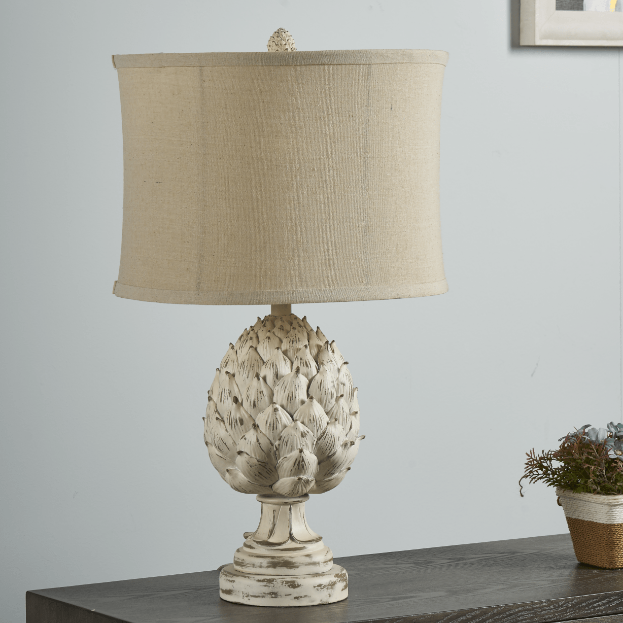 24.5" Artichoke Finial Table Lamp Table Lamps| Crestview