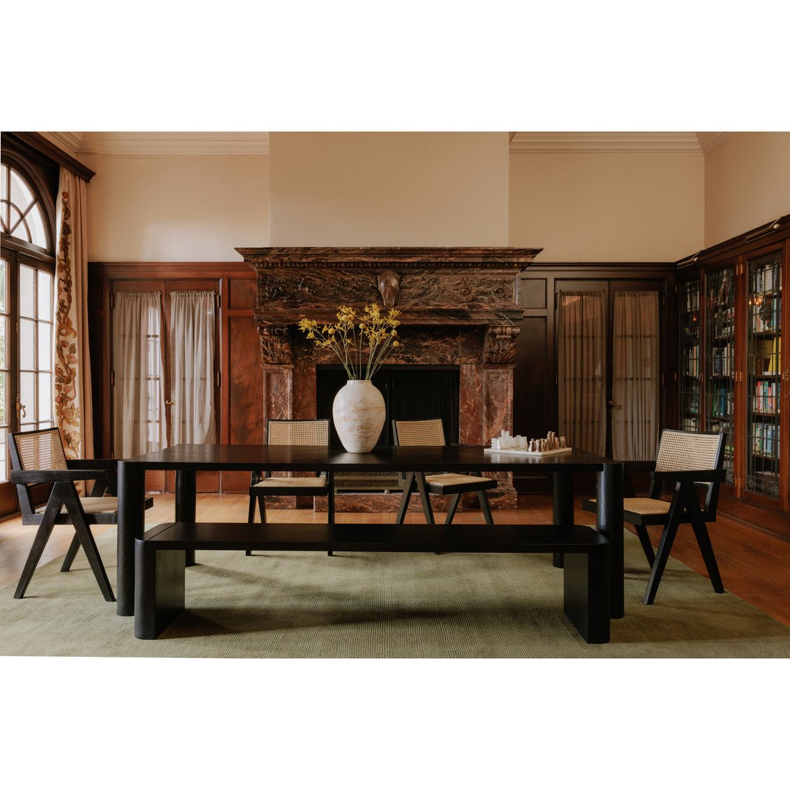 Takashi Chair Black-M2 Dining Chairs| Moe's Home