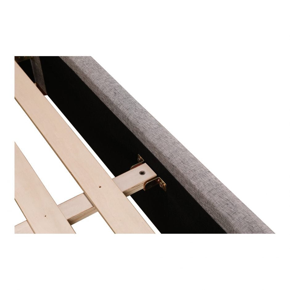Takio King Bed Light Grey Beds| Moe's Home