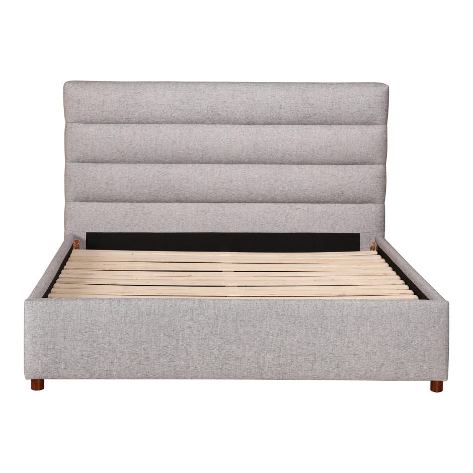 Takio King Bed Light Grey Beds| Moe's Home