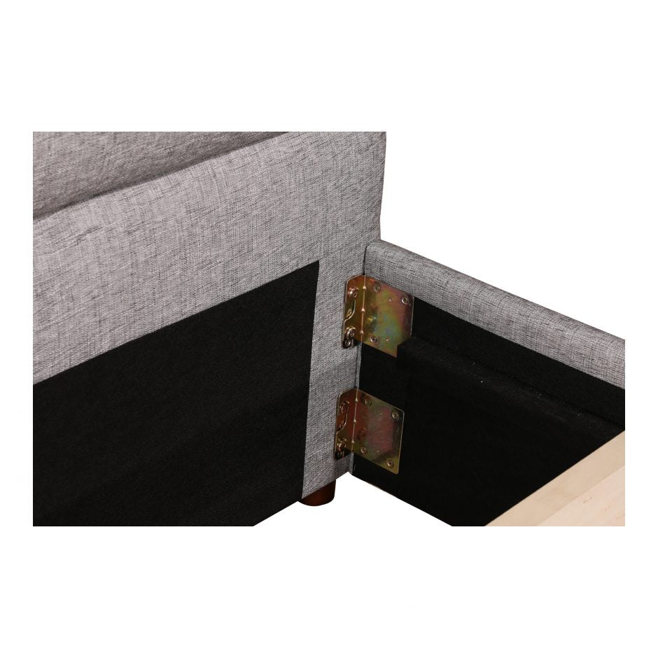 Takio King Bed Light Grey Beds| Moe's Home