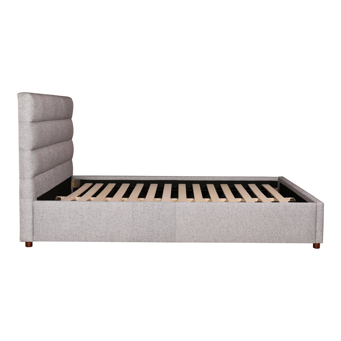 Takio Queen Bed Light Grey Beds| Moe's Home
