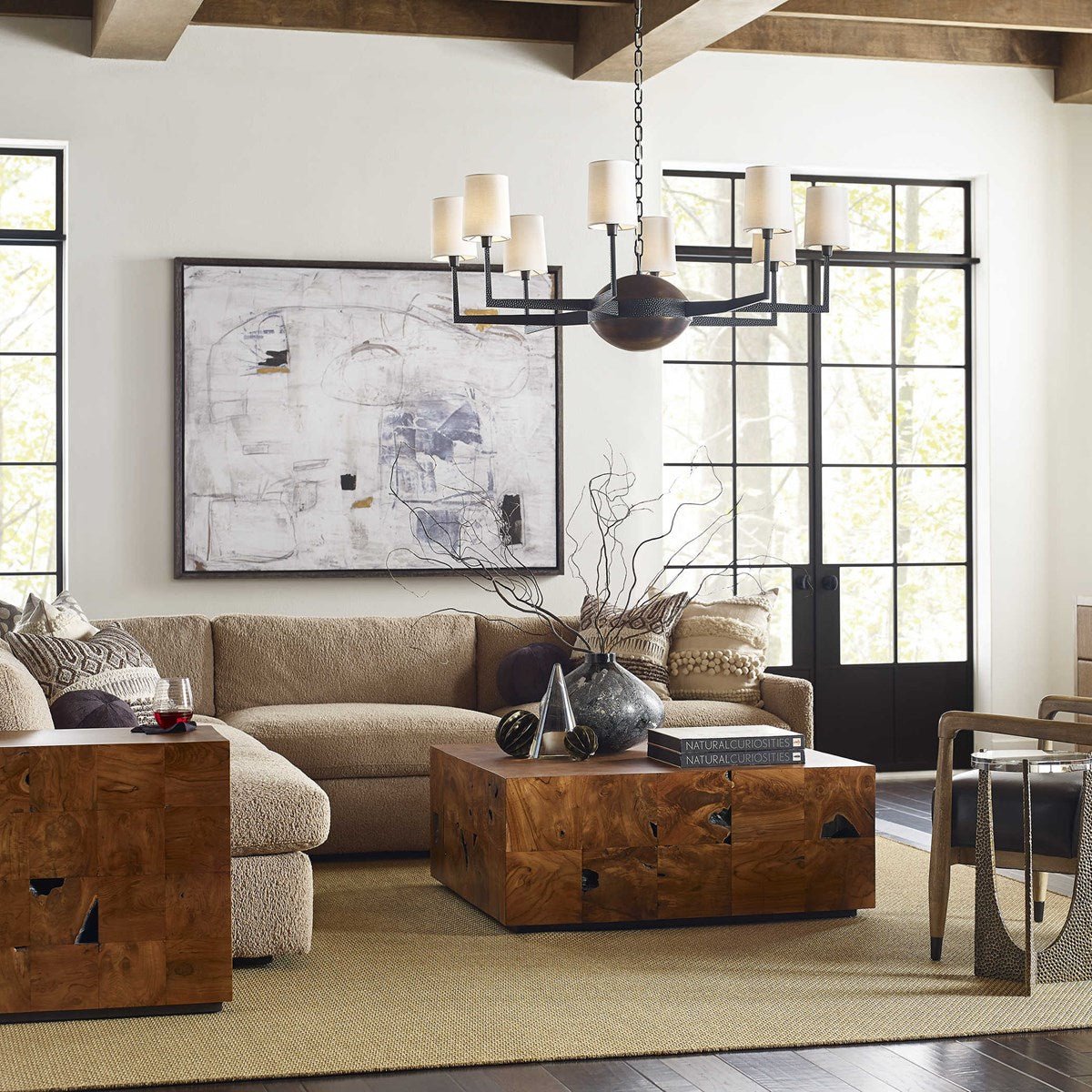 Teak Tac Toe Coffee Table Coffee Tables| Uttermost