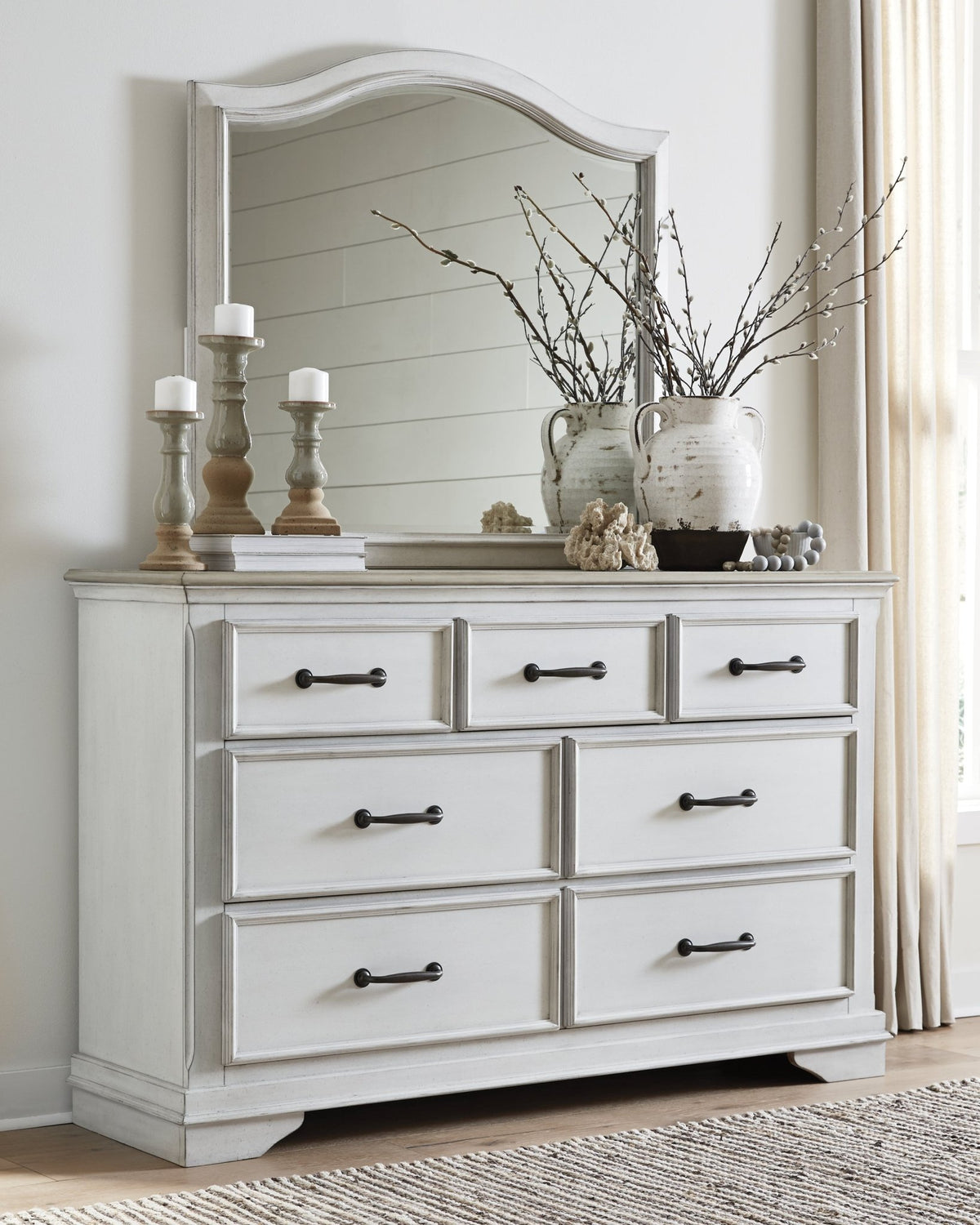 Teganville Bedroom Mirror Mirrors| Ashley Homestore