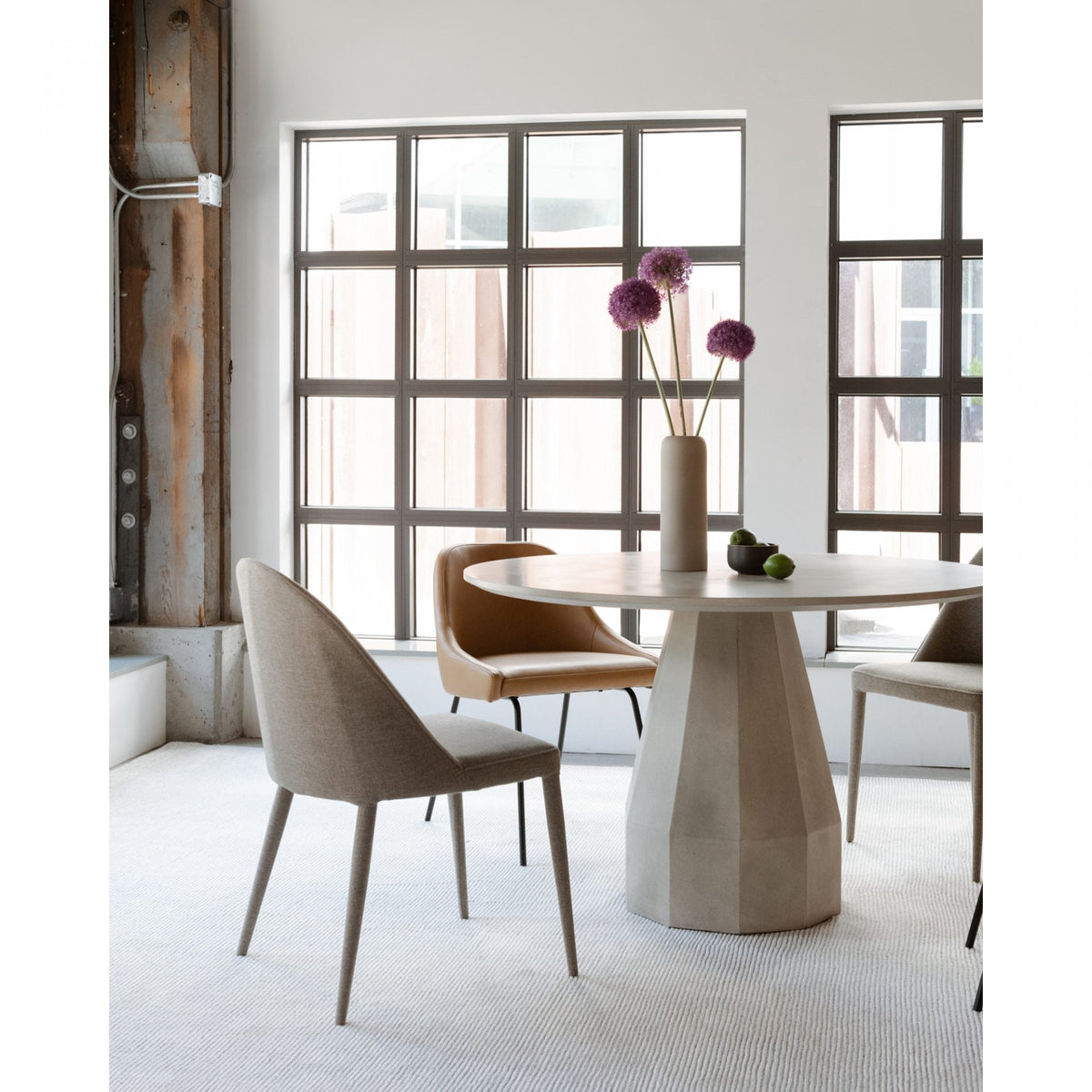 Templo Outdoor Dining Table Antique White Outdoor Living| Moe's Home
