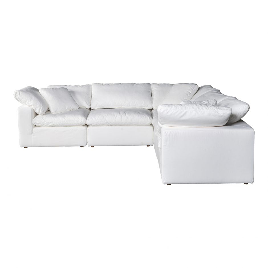 Terra Condo Classic L Modular Sectional Livesmart Fabric Cre | Moe's Home