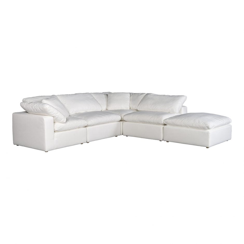 Terra Condo Dream Modular Sectional Livesmart Fabric Cream | Moe's Home