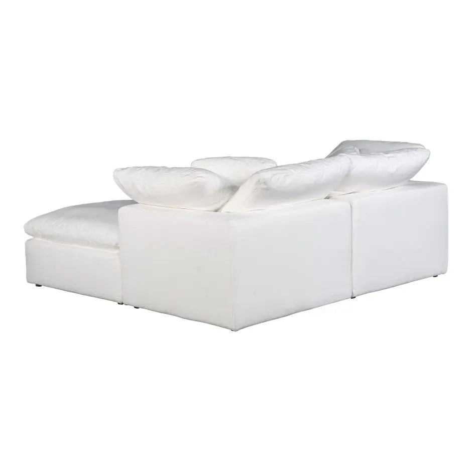 Terra Condo Nook Modular Sectional Livesmart Fabric Cream | Moe's Home