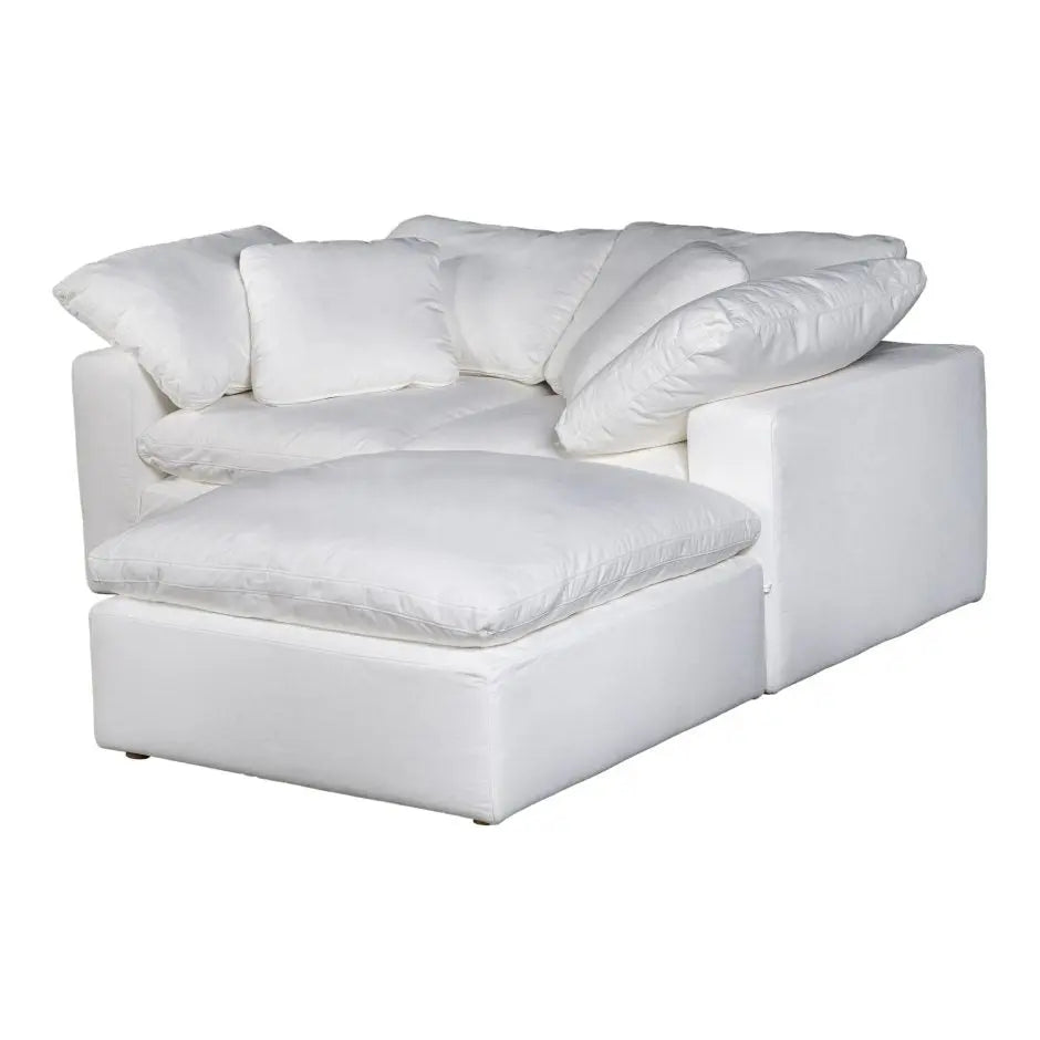 Terra Condo Nook Modular Sectional Livesmart Fabric Cream | Moe's Home