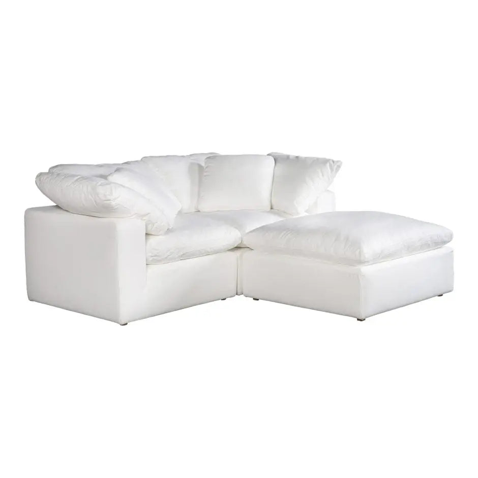 Terra Condo Nook Modular Sectional Livesmart Fabric Cream | Moe's Home