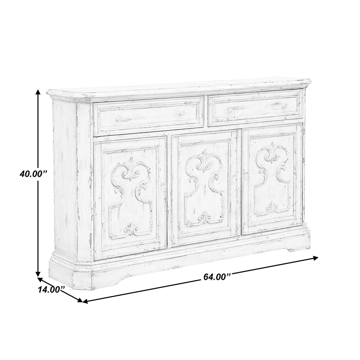 Three Door/Two Drawer Server Cabinets & Chests| Hooker